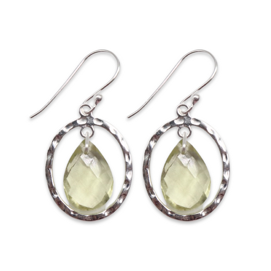 SILVER HALO – Silver Halo with Lemon Quartz